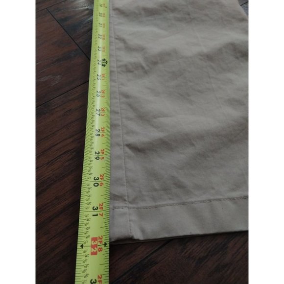 Tailorbyrd Collection Golf Casual Pants Tan Stretch Fabric Flat Front Mens 36x34 - Picture 8 of 8